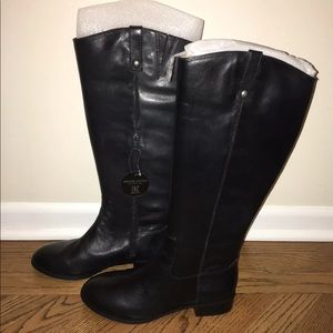 INC International Concepts Leather Knee High Boots